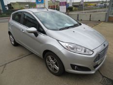 Ford Fiesta Zetec petrol 5 door hatchback car, 1242cc, Reg No FM64 RNN, d.o.r. 26/02/2015...