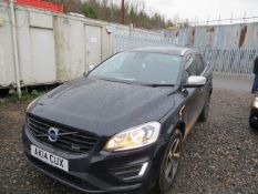 Volvo XC60 R-Design D4 diesel estate car, 1969cc, Reg No AK14 CUX, d.o.r. 15/05/2014, 45,298 recor..