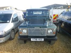 LAND ROVER DEFENDER 110 2.5 TD5 Double Cab PickupRight Hand DriveVRM: Y718 YEG First Registered: