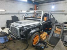 Modified LAND ROVER DEFENDER 90 SWB - V8 Falcon Open Top Buggy Light 4x4 Left Hand DriveVRM: AG12