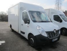 Renault Master 125.35 LWB lo-loader luton box van. Registration: WX64 CGK. Recorded mileage: 181,