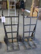 2 x Alan Stuart Engineering sack trucks