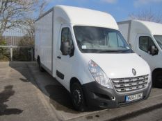 Renault Master 125.35 LWB lo-loader luton box van. Registration: WU63 OMC. Recorded mileage: 174,