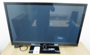 LG 50PV350T flat screen television, s/n: 202MARZ5N870 (2012)