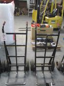 2 x Alan Stuart Engineering sack trucks