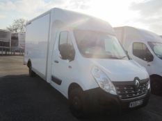 Renault Master 125.35 LWB lo-loader luton box van. Registration: WX64 CGO. Recorded mileage: 165,