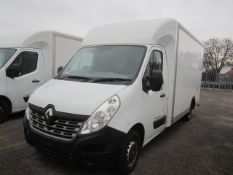 Renault Master LL35 Business Dci LWB lo-loader luton box van. Registration: YC64 ZSF. Recorded