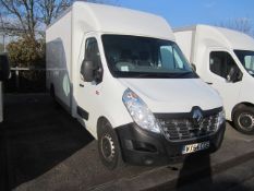 Renault Master 125.35 LWB lo-loader luton box van. Registration: WX64 CGE. Recorded mileage: 182,