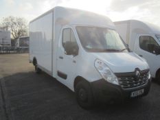 Renault Master 125.35 LWB lo-loader luton box van. Registration: WX15 EWL. Recorded mileage: 158,