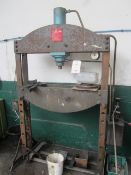 V.L Churchill & Co Ltd model 37UC 50 ton hydraulic press, serial number 770305 (Please note: A