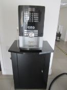 Rheavendors Industries Cino type Compact coffee machine with lockable cupboard and contents