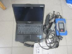 SsangYong diagnostics system module with Panasonic CF-53 laptop