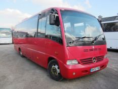 Mercedes Benz Medio van 0815D XLWB c/c, 29 seat single deck bus Registration: BX55 FWD (2005)