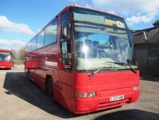 Volvo B Series B10MSE Plaxton Excalibur 3.5, 53 seat single deck coach, Registration: L924 NWW (