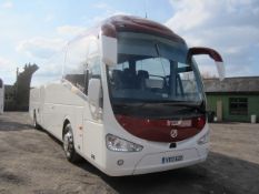 Irizar 16 DAF Integra, 53 seat, single deck coach Registration: YT17 EZZ (2017) Odometer reading