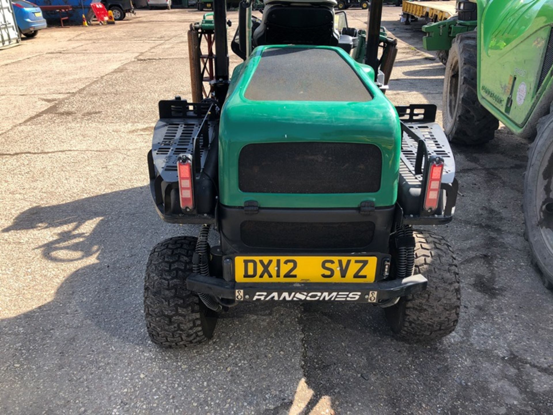 Ransomes Parkway 3 ride on mower Registration No. DX12 SVZ Hours: 592 (service required - Image 2 of 8
