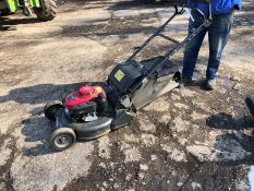 Honda HRH 536 Pro roller mower