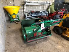 Ransomes Mastiff 91 pedestrian cylinder mower with collector and Briggs and Stratton 9.0 hp petrol