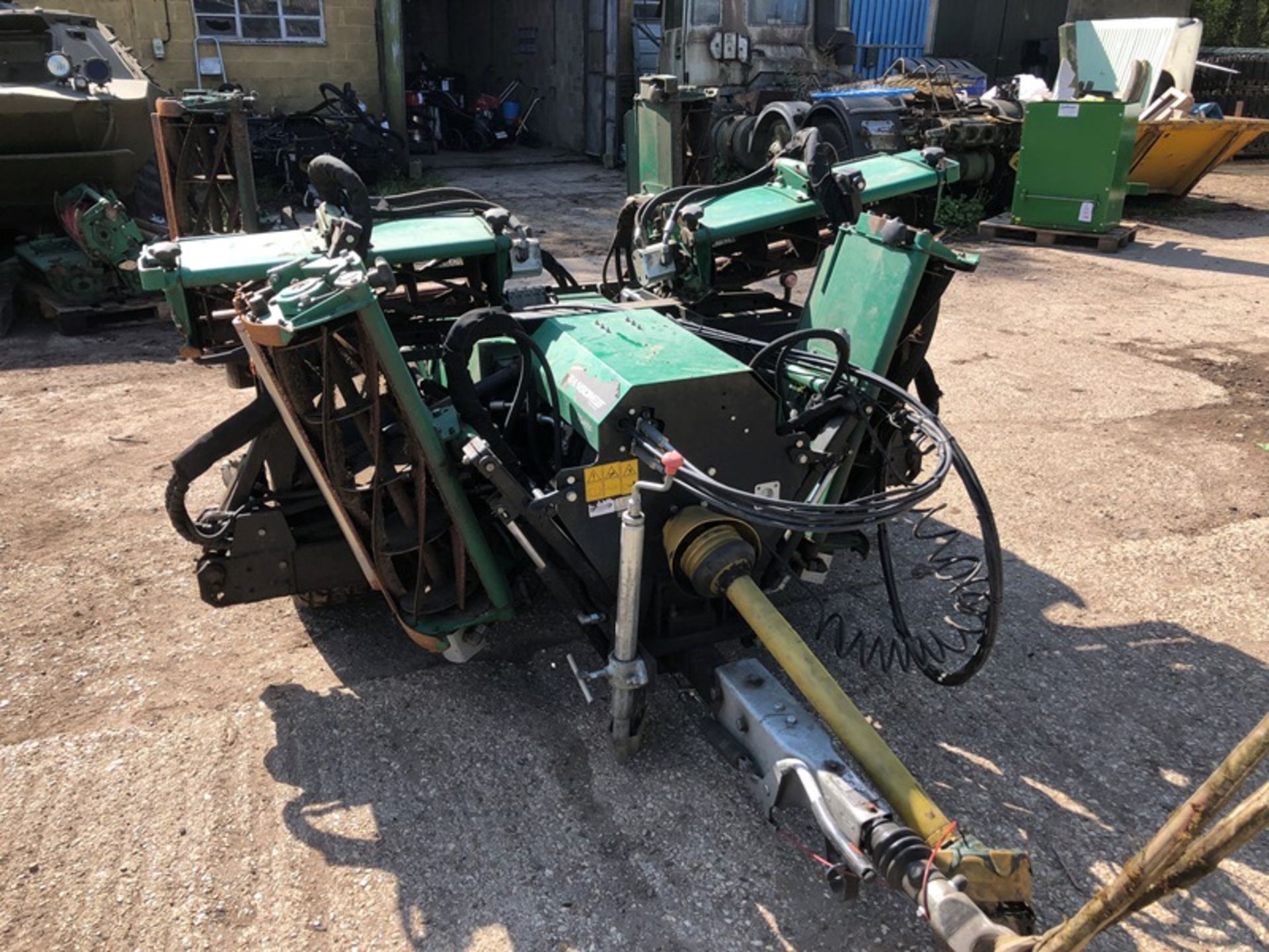 Ransomes TG4650 seven gang PTO driven trailed cylinder mower complete, with another TG4650... - Image 5 of 14