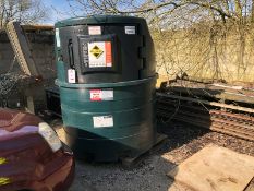 Harlequin 1400FP Fuel Point - bunded diesel tank with pump and delivery hose Year: 2012 Serial No.