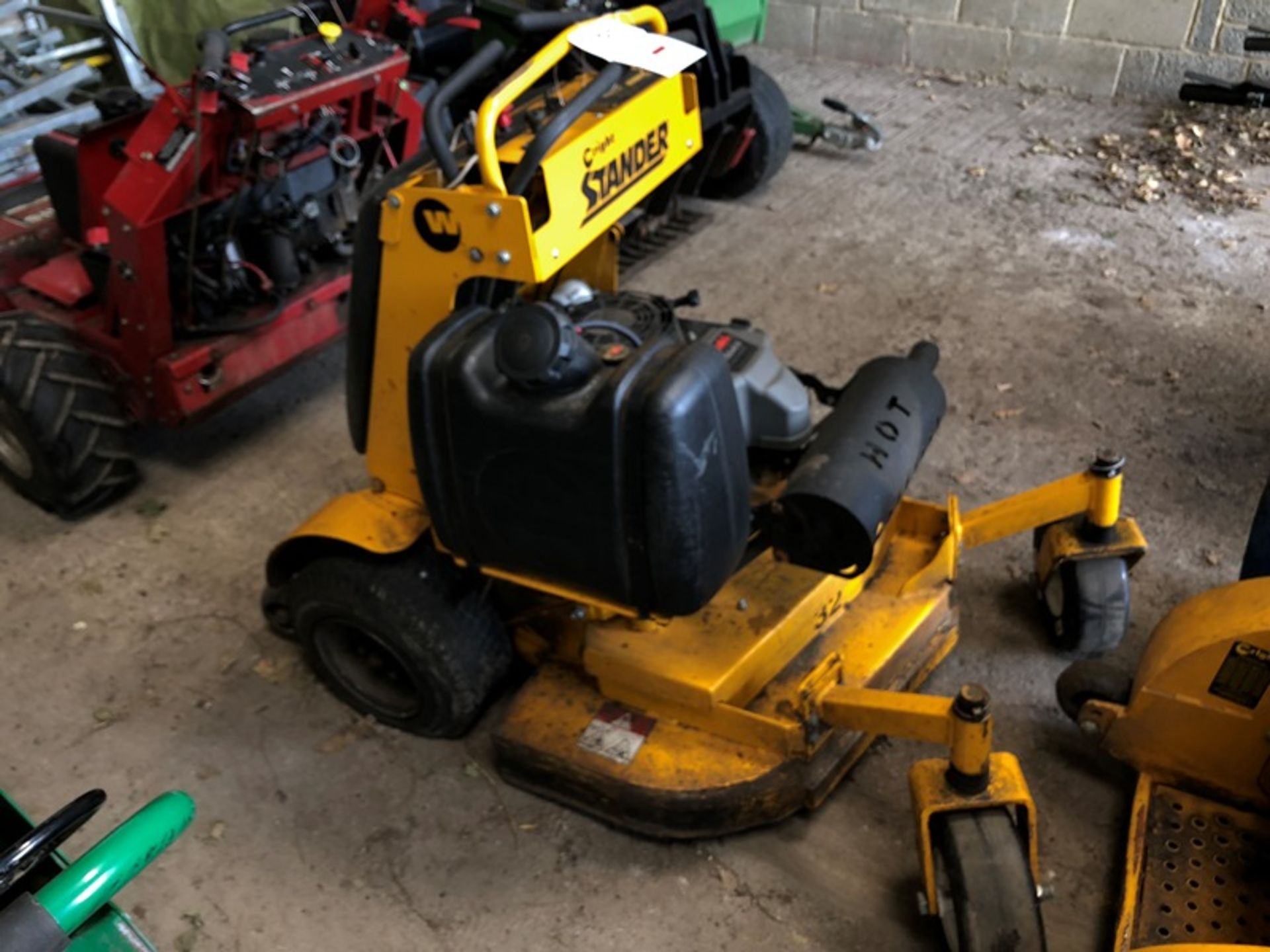 Wright Stander small frame mower with Kawasaki FS 541v petrol engine Hours: 514