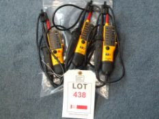 3 - Fluke T110 Voltage Continuity Testers