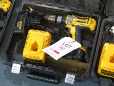 Dewalt XRP Cordless Hammer Drill, with Spare 18V Battery