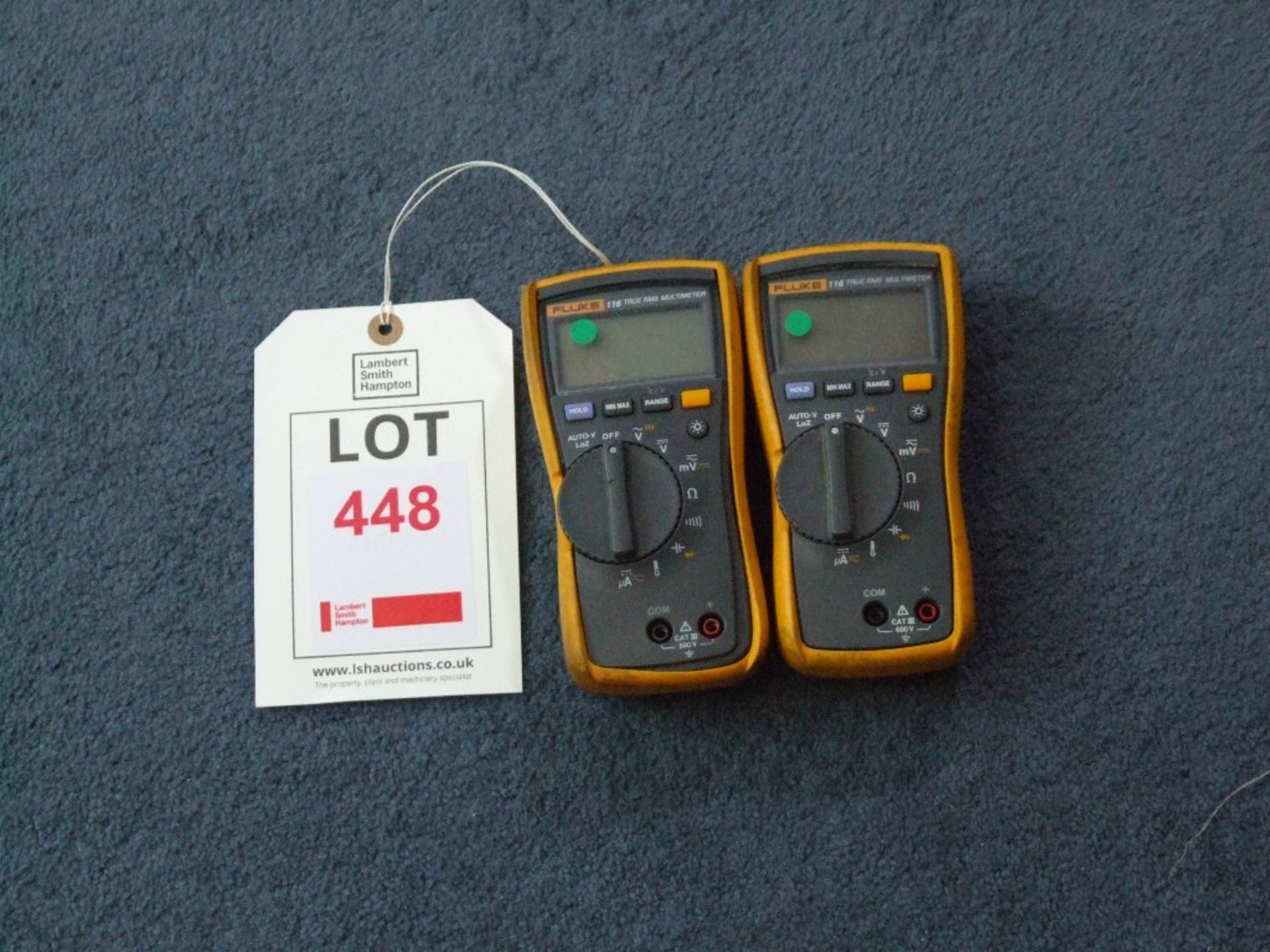 2 - Fluke 116 True RMS Multimeters