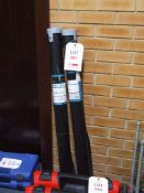 2 tubes of drain rods