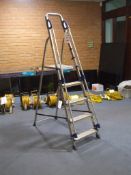 4 rung aluminium stepladder