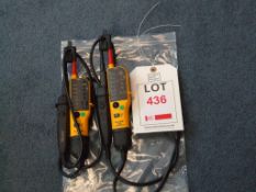 2 - Fluke T110 Voltage Continuity Testers