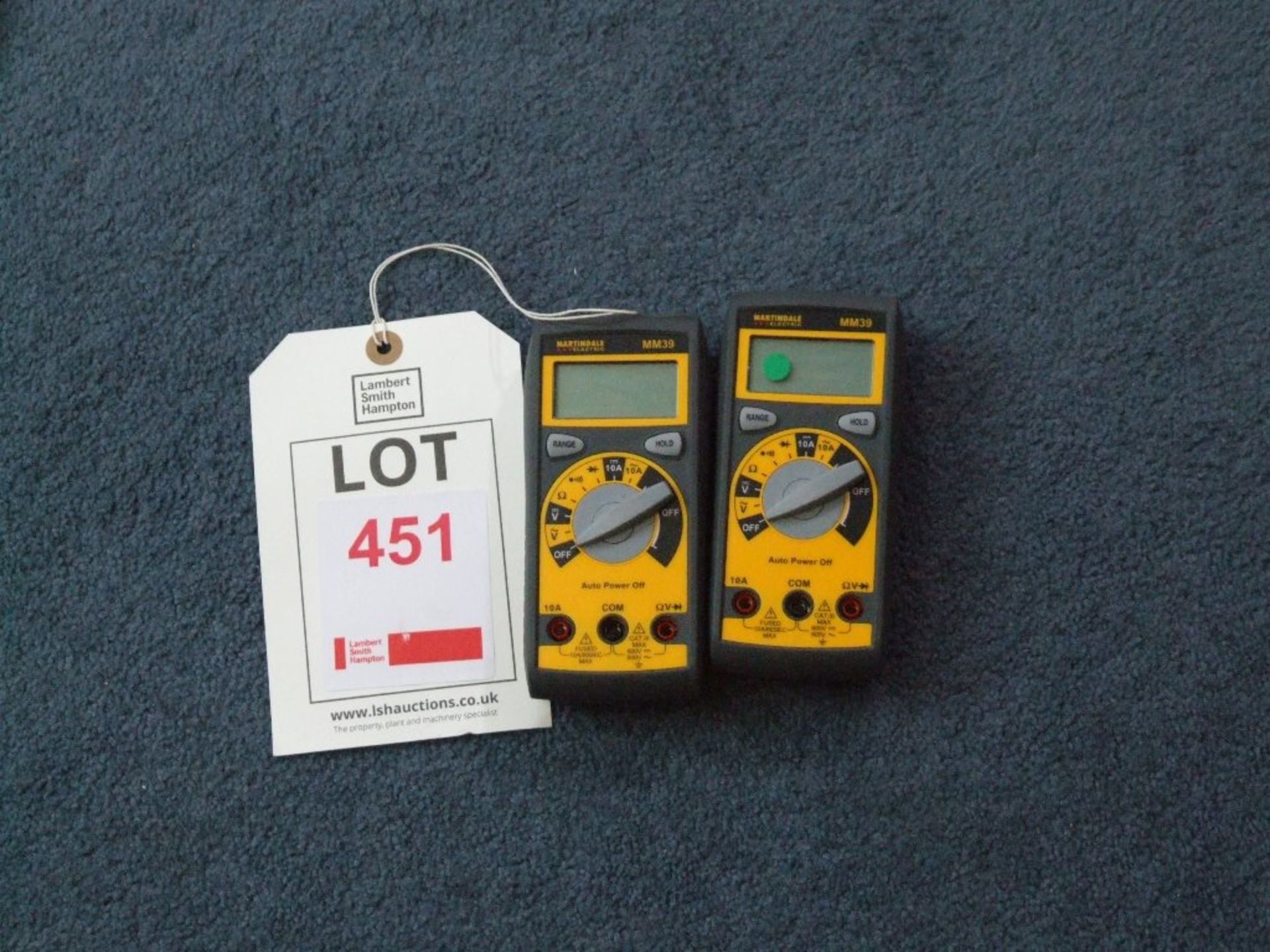 2 - Martindale MM39 Multimeters