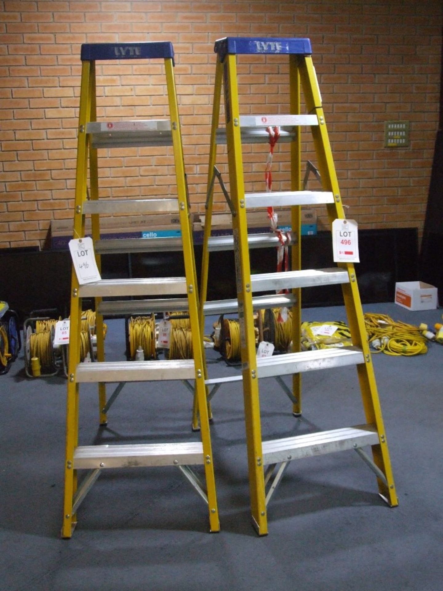 2 - Lyte 5 rung GRP step ladder