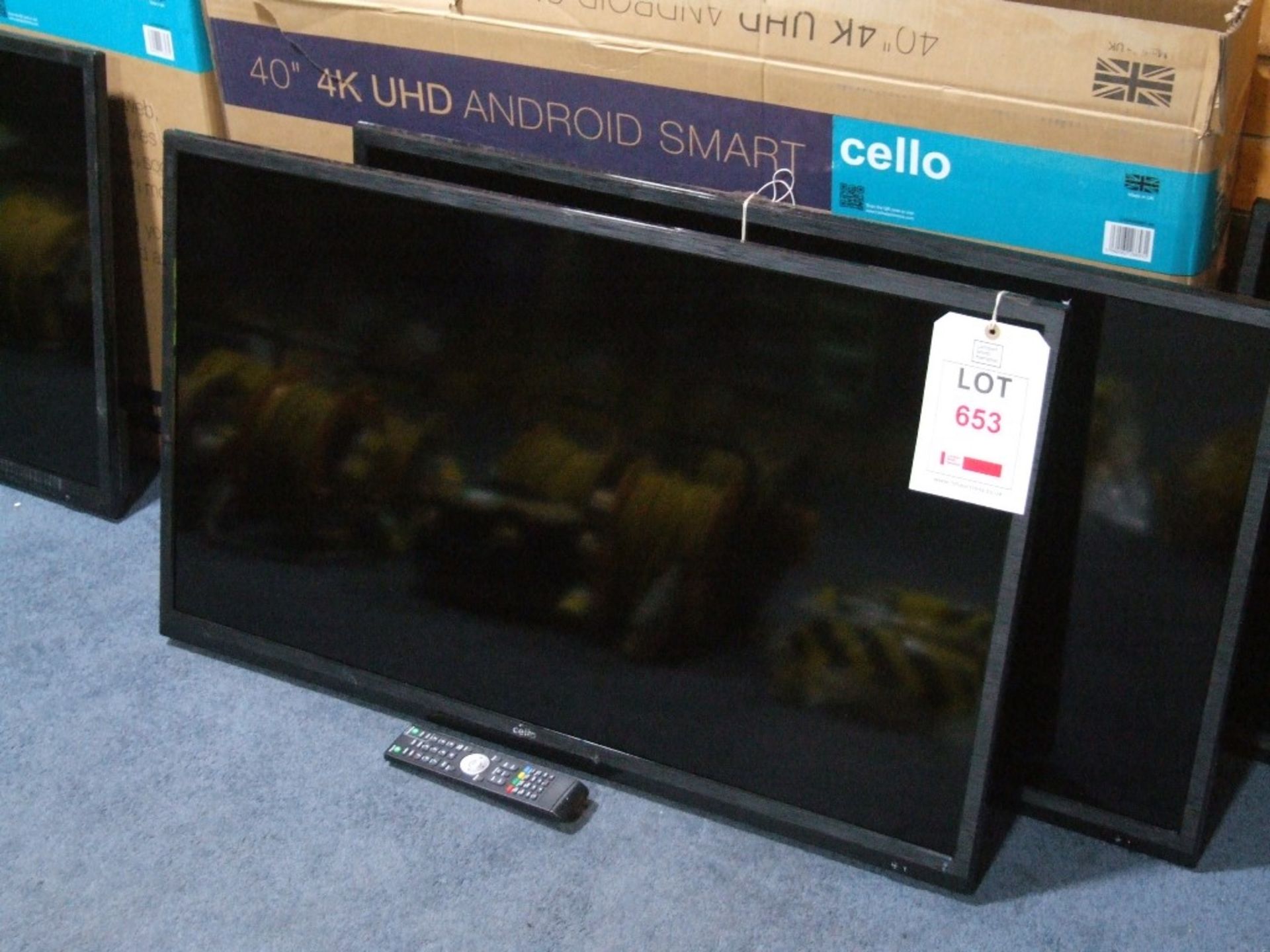 Cello 32" TV with Remote Control