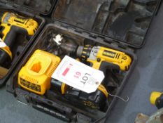 Dewalt XRP Cordless Hammer Drill, with Spare 14.4V Battery