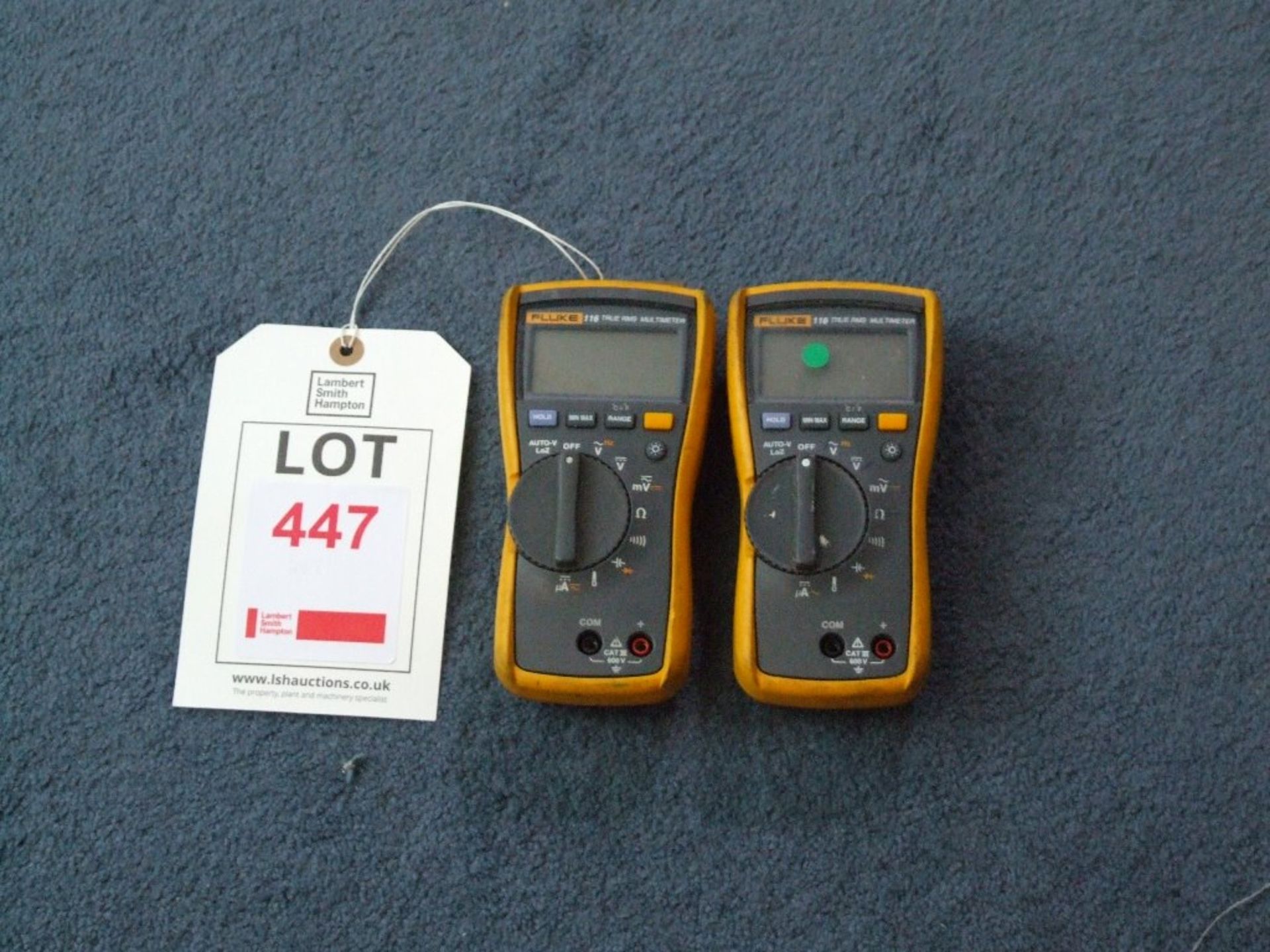 2 - Fluke 116 True RMS Multimeters