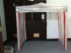 Work shelter in carry case, 1600 x 900 x 1600mm