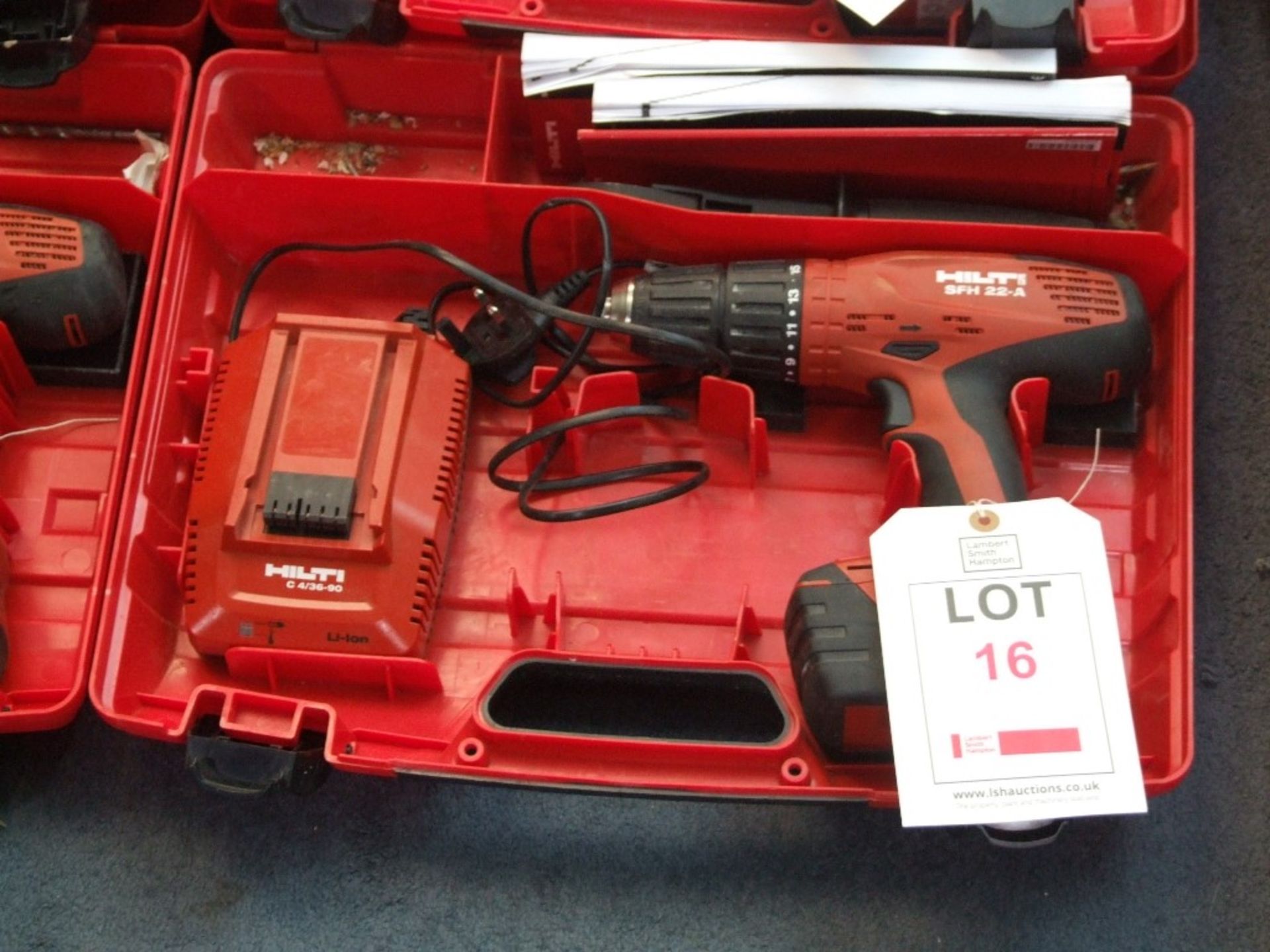 Hilti SFA22A Cordless 2 Speed Hammer Drill