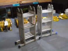 2 - Multipurpose aluminium ladders