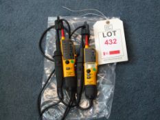 Fluke T110 and T130 Voltage Continuity Testers