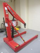 Clarke strong-arm model HDC2000 hydraulic mobile crane, part no. 7612280, serial number G5050E/06J/