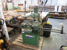 Wegoma F130 drainage router/water slotter, serial no: 234101B (3 phase)