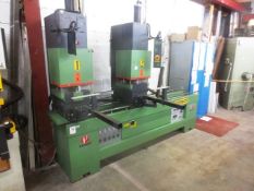 Someco 502NFM 2 head UPVC welder (1998), (3 phase), apx 2800mm in length, s/n 48901098 (Please note: