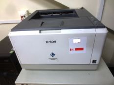 Epson Aculaser M2000 printer and two various paper shredders