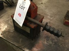 1 ton magnetic block (SOLD AS SCRAP – NOT FIT FOR PURPOSE FOR ITS INTENDED USE. The purchaser will