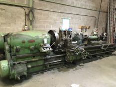 Lang lathe 6.7m x 1.6m x 2.7m (Please note: A work Method Statement and Risk Assessment must be