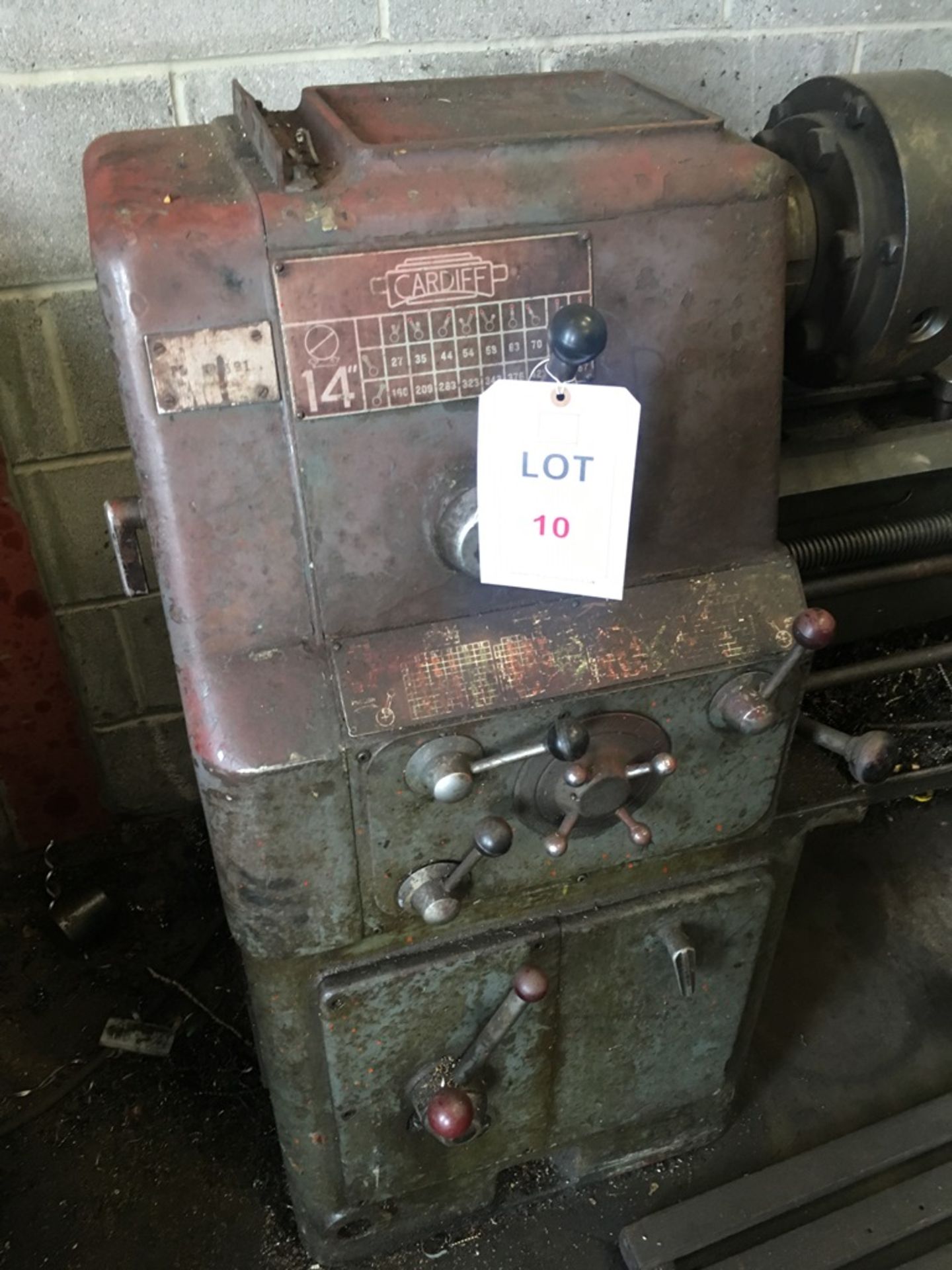 Cardiff lathe (Please note: A work Method Statement and Risk Assessment must be reviewed and - Image 11 of 11