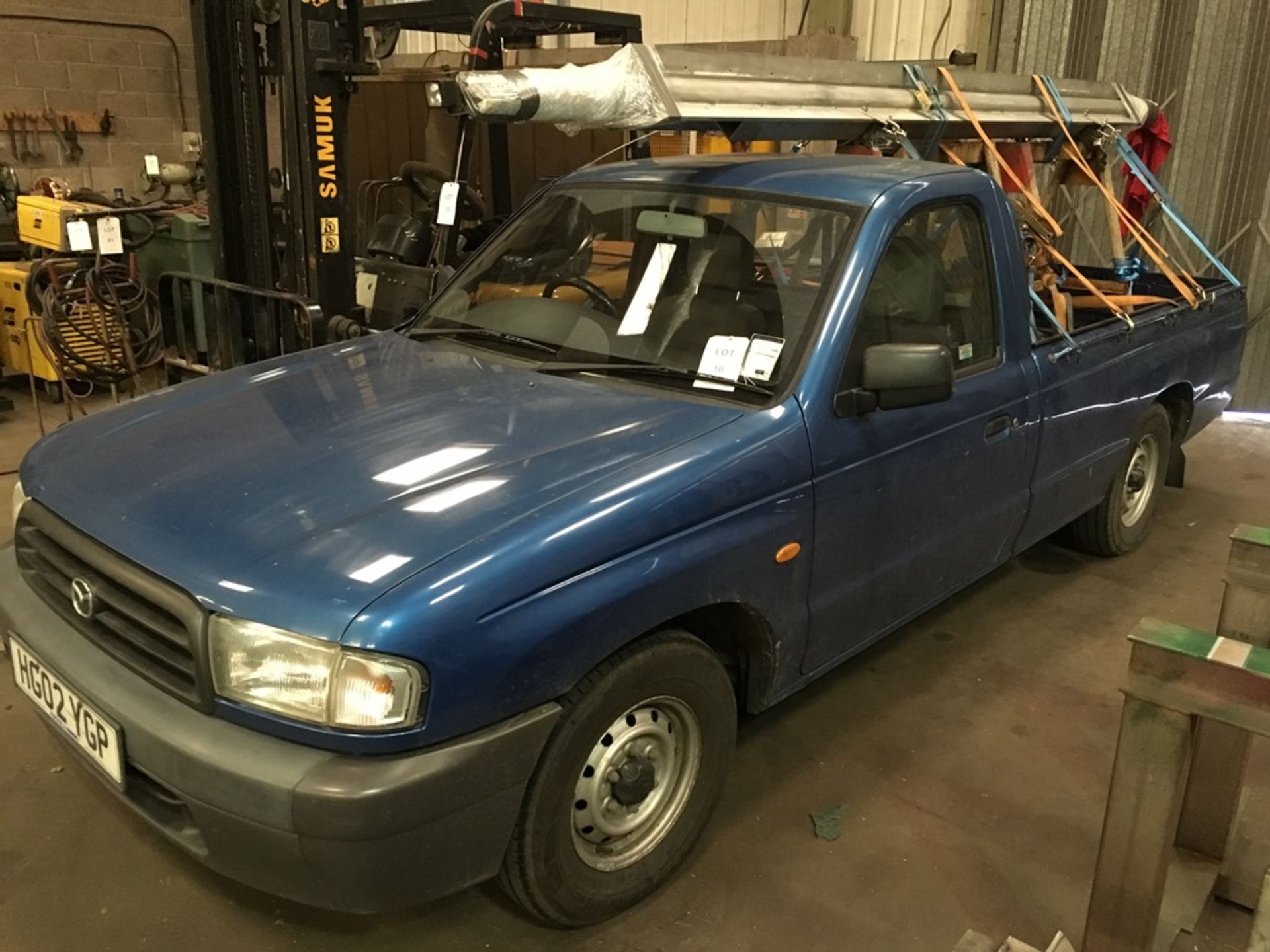 Mazda B2500 pick up, Registration No. HG02 YGP, 94,702 miles, MOT valid until 22 August 2018, V5... - Image 2 of 14