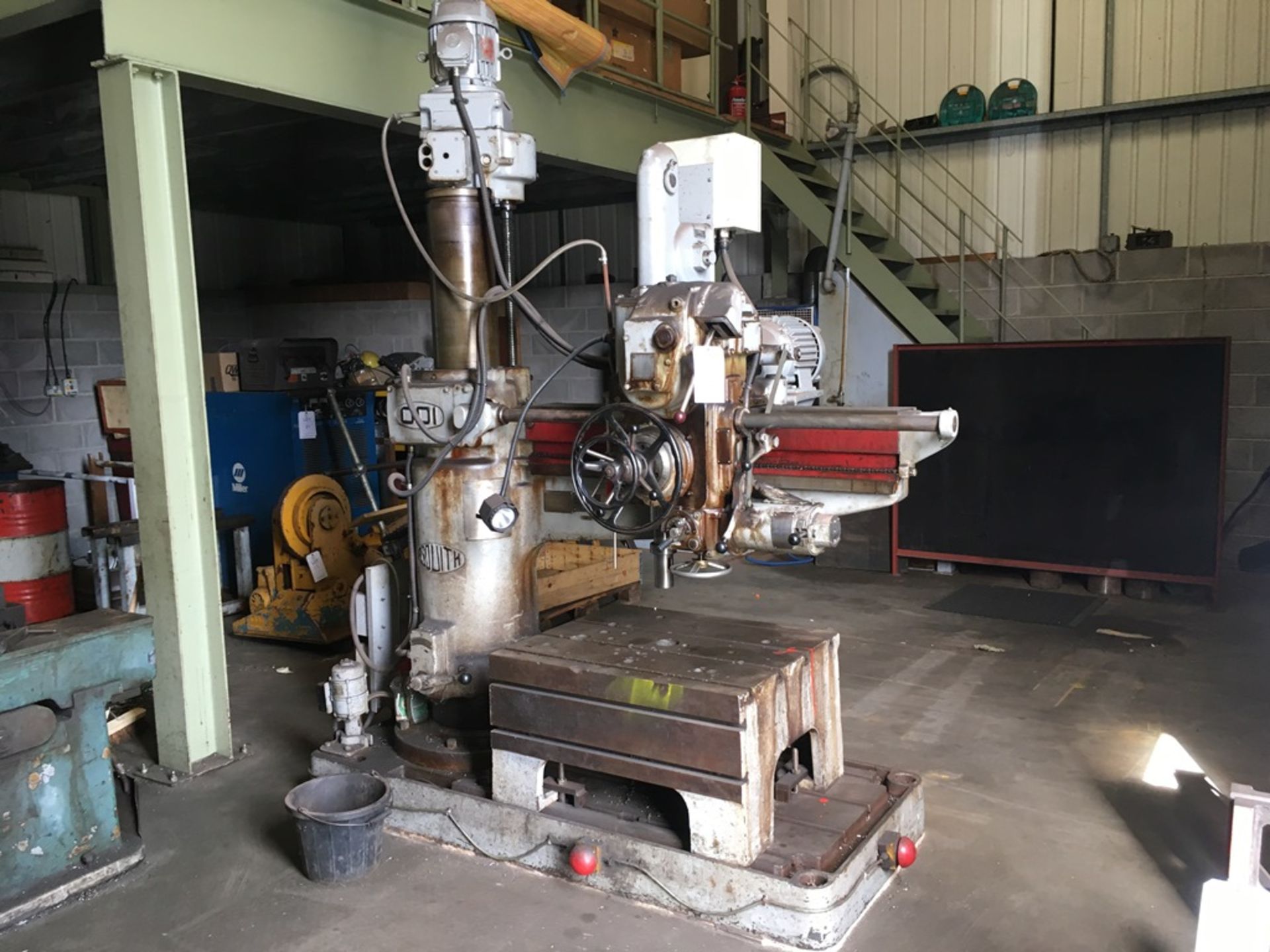 Asquith ODI radial arm drill, Serial No. 578 (Please note: A work Method Statement and Risk