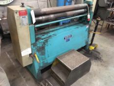 Sahinter RM1270 x 90 bending rollers, Year of manufacture 2001, Serial No. 1720 (Please note: A work